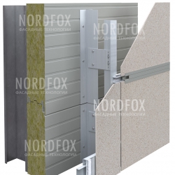 The facade system MLK-v-300 Deco